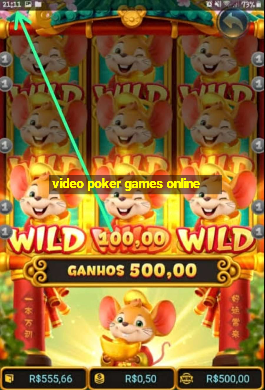 video poker games online