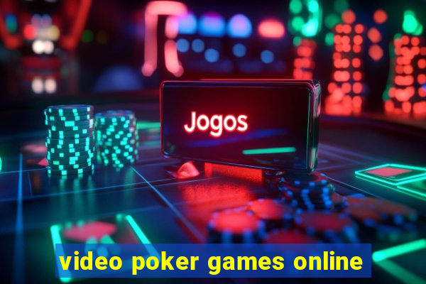 video poker games online