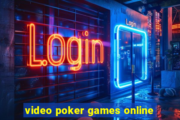 video poker games online