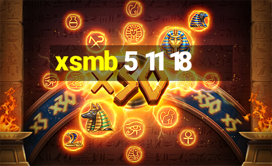 xsmb 5 11 18