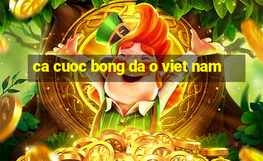 ca cuoc bong da o viet nam