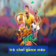 trò chơi game mèo