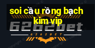 soi cầu rồng bạch kim vip