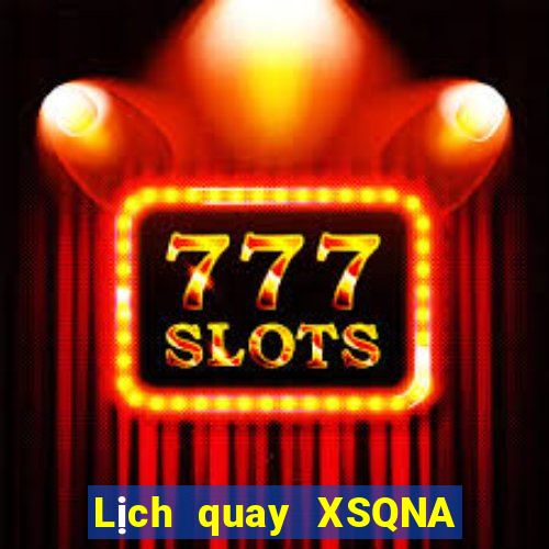 Lịch quay XSQNA ngày 19