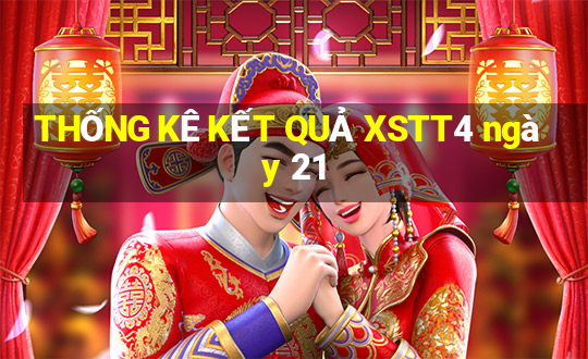 THỐNG KÊ KẾT QUẢ XSTT4 ngày 21