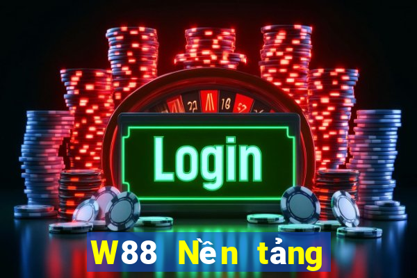 W88 Nền tảng chính thức của đại phát Gaming