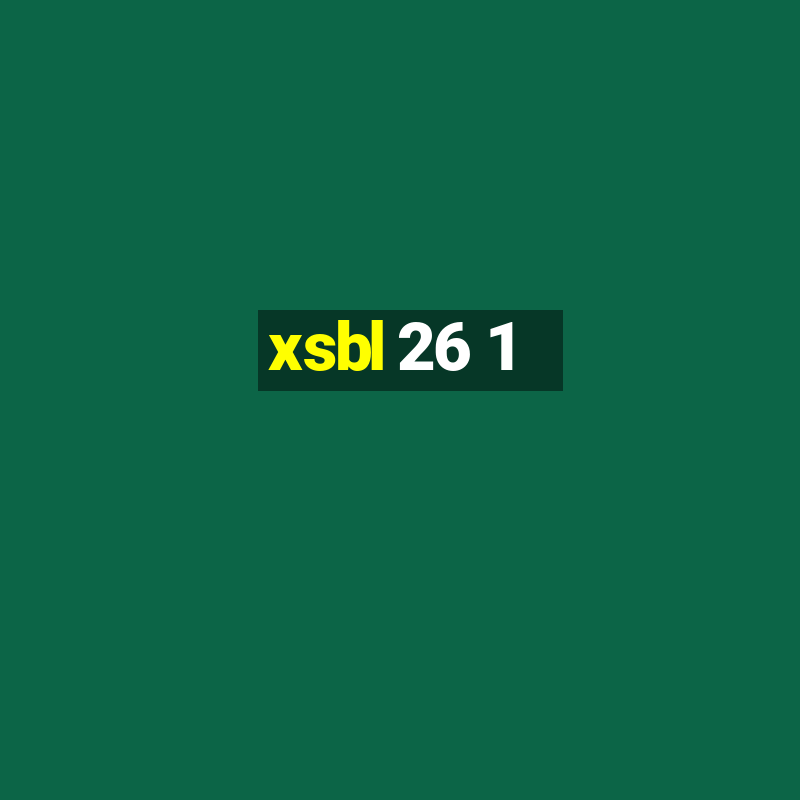 xsbl 26 1