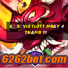 xổ số vietlott ngày 4 tháng 11