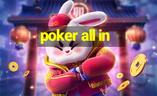 poker all in