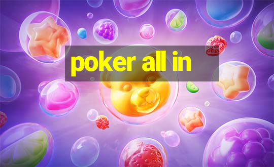 poker all in