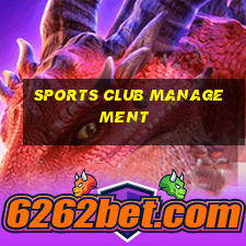 sports club management