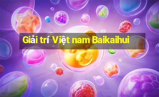 Giải trí Việt nam Baikaihui