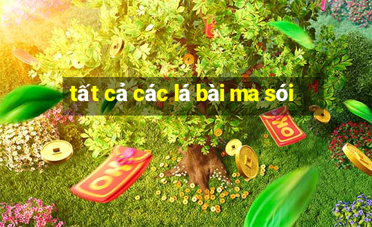 tất cả các lá bài ma sói