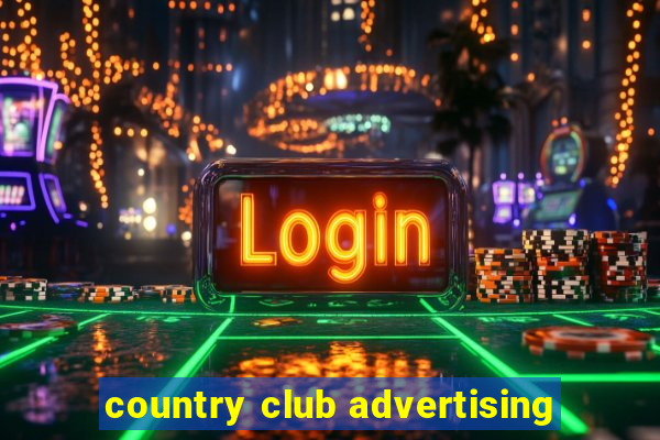 country club advertising