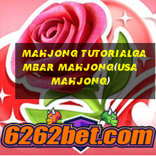 MAHJONG TUTORIALGAMBAR MAHJONG(USA MAHJONG)