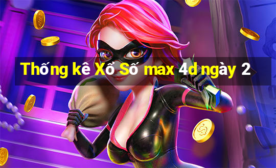 Thống kê Xổ Số max 4d ngày 2