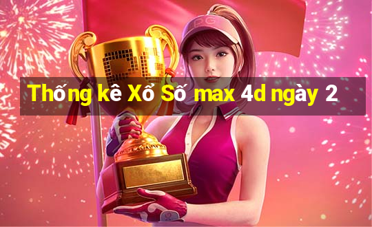 Thống kê Xổ Số max 4d ngày 2