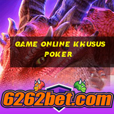 game online khusus poker