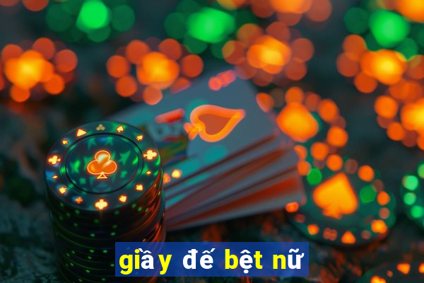 giầy đế bệt nữ