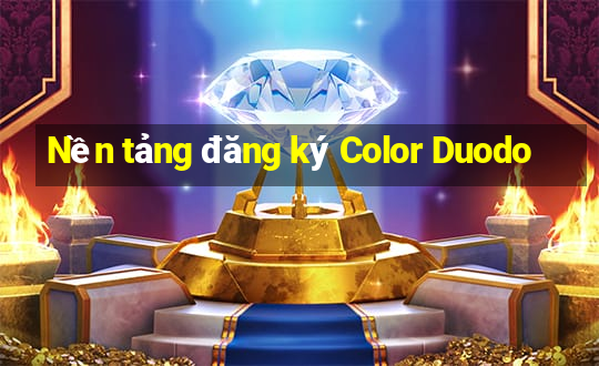 Nền tảng đăng ký Color Duodo