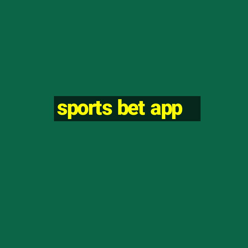 sports bet app