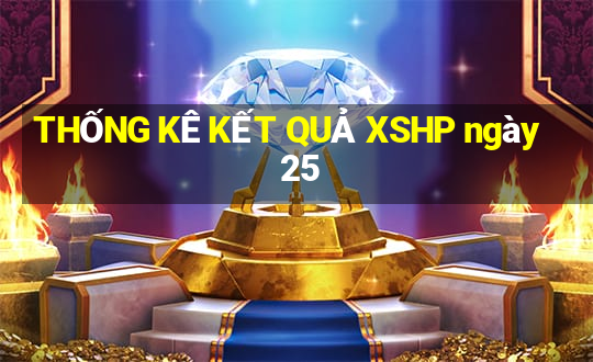 THỐNG KÊ KẾT QUẢ XSHP ngày 25