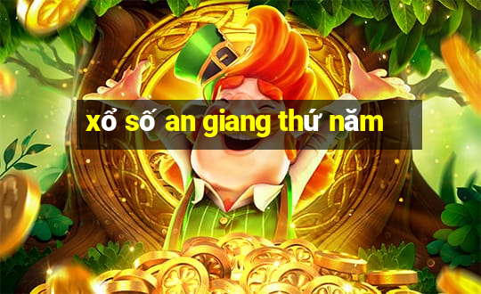 xổ số an giang thứ năm