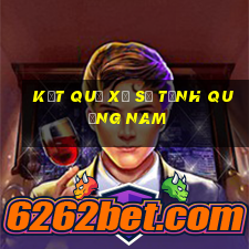 kết quả xổ số tỉnh quảng nam