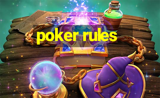 poker rules