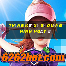 Thống kê Xổ Số quảng ninh ngày 8