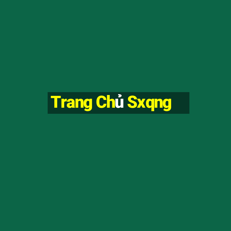 Trang Chủ Sxqng