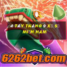 4 tây tháng 9 xổ số miền nam