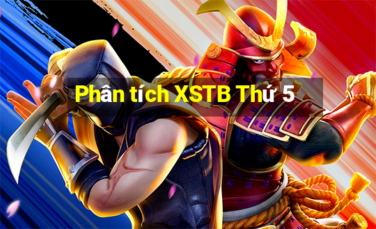 Phân tích XSTB Thứ 5