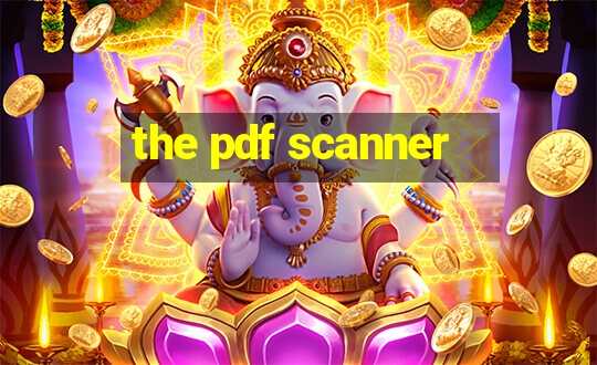 the pdf scanner