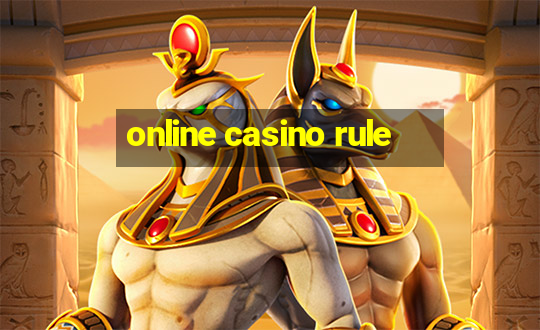 online casino rule