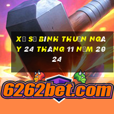 xổ số bình thuận ngày 24 tháng 11 năm 2024