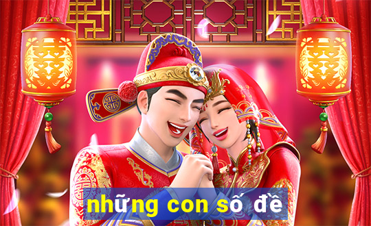 những con số đề