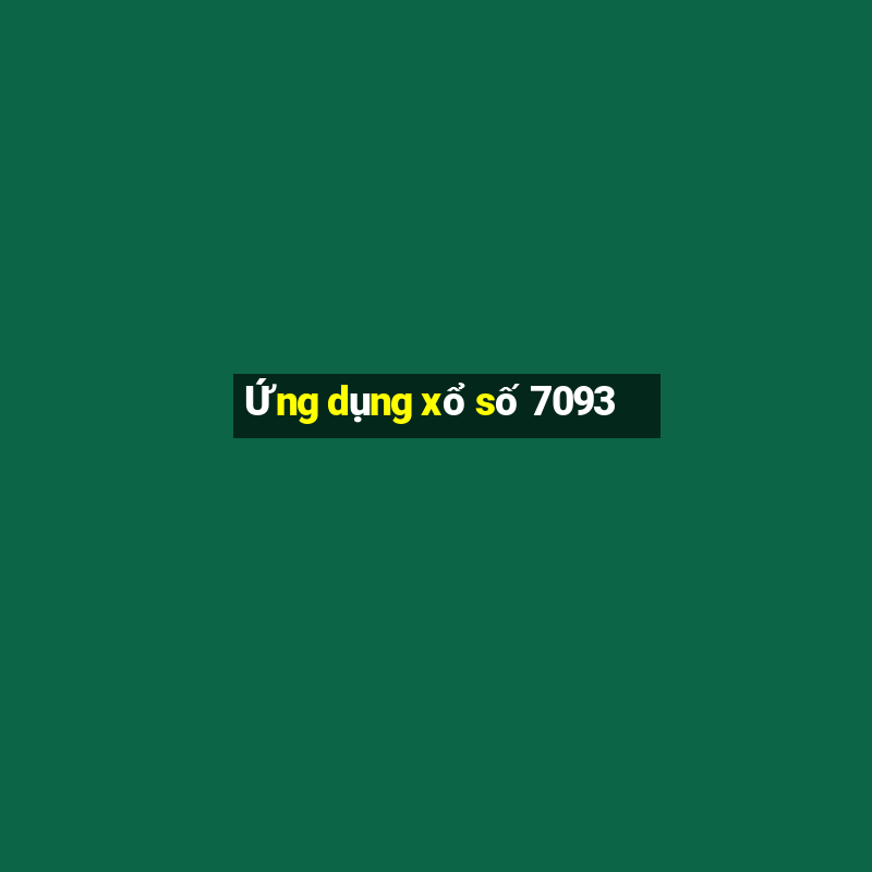 Ứng dụng xổ số 7093