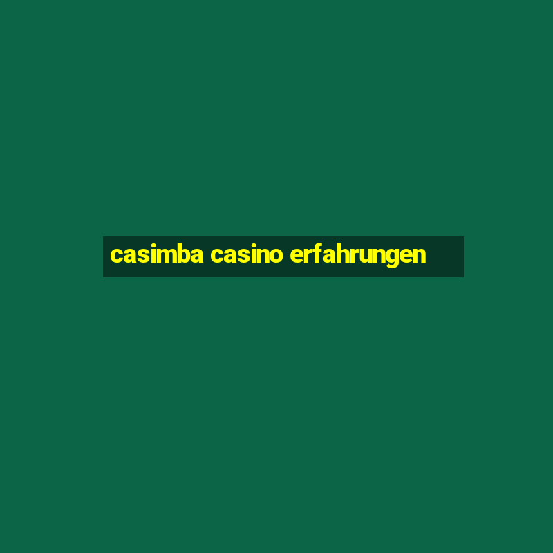 casimba casino erfahrungen