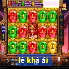 lê khả ái