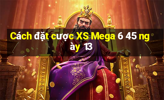 Cách đặt cược XS Mega 6 45 ngày 13