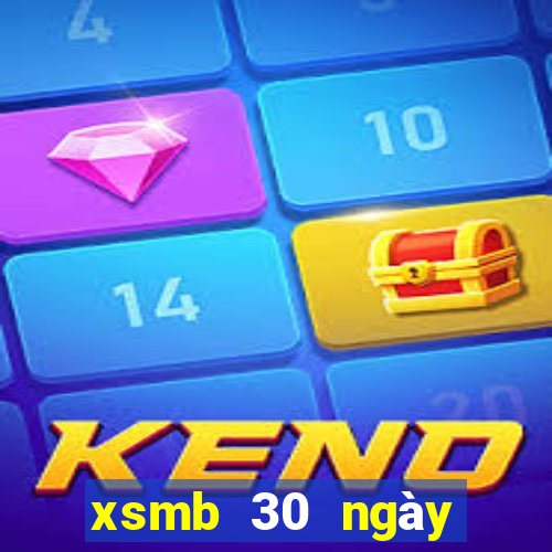 xsmb 30 ngày đặc biệt