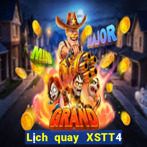 Lịch quay XSTT4 ngày 7