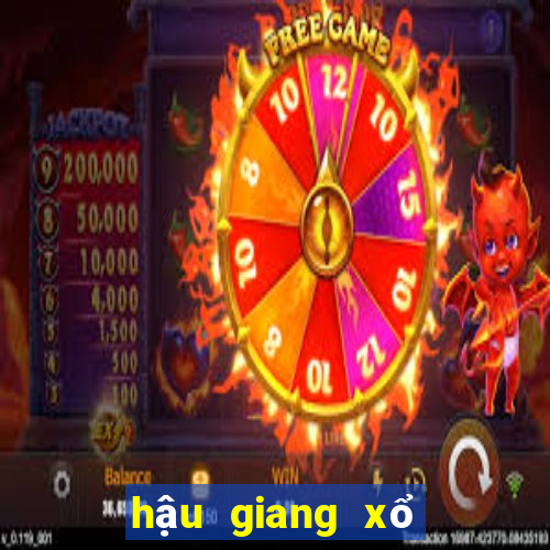 hậu giang xổ số hậu giang