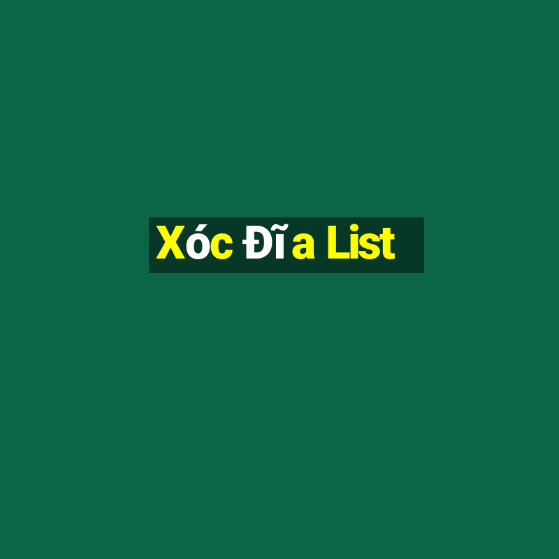 Xóc Đĩa List