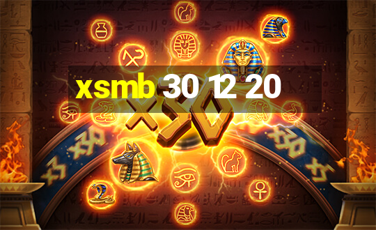 xsmb 30 12 20