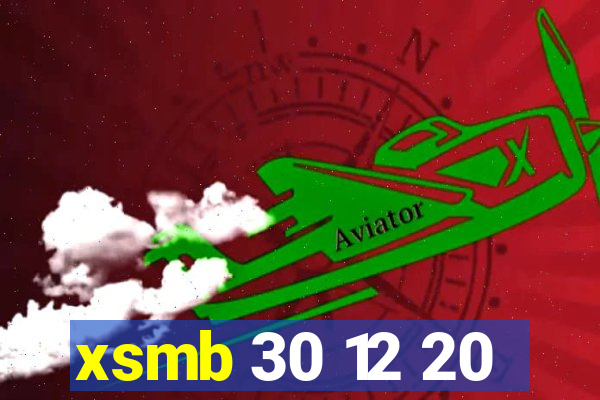 xsmb 30 12 20