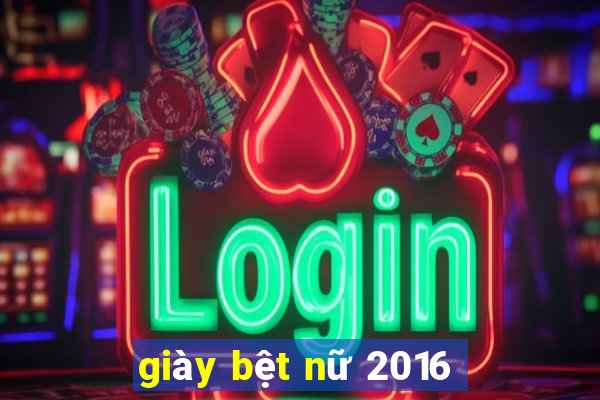 giày bệt nữ 2016