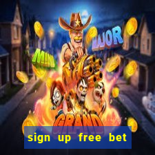 sign up free bet horse racing