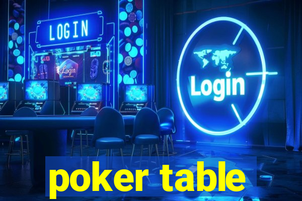 poker table